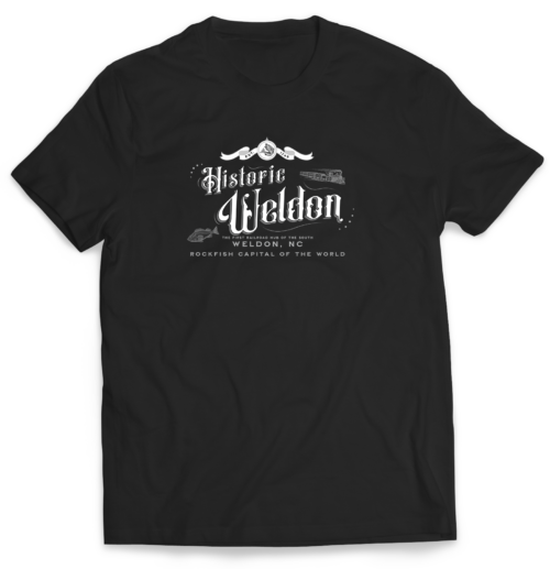 Historic Weldon T-shirt. The first railroad hub of the south Weldon, NC Rockfish Capital of the World. Buy online mastuhreebrand in $25.