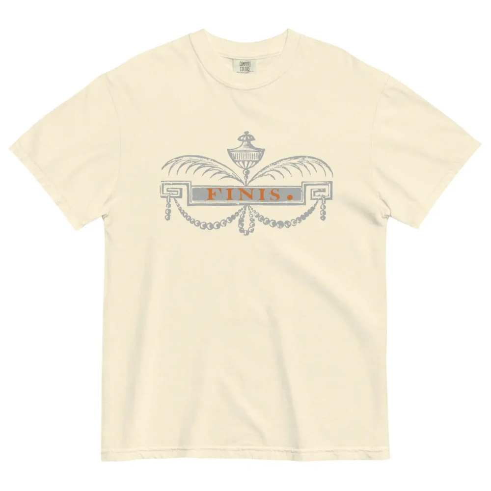 Et. Fini vintage graphic tee by Mastuhree featuring bold vintage-inspired artwork on a classic streetwear t-shirt