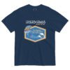 Navy blue Northampton County High School West Hurricanes t-shirt with bold school spirit design