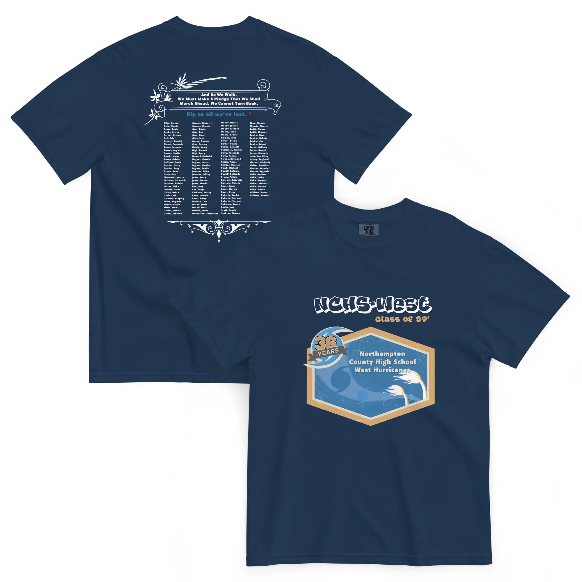 NCHS- West Class of 89 (Blue) - Image 4