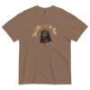 The shirt has a bold message: “We don’t really care about facial features. We are turning atheists into believers.” shirts really speaks out