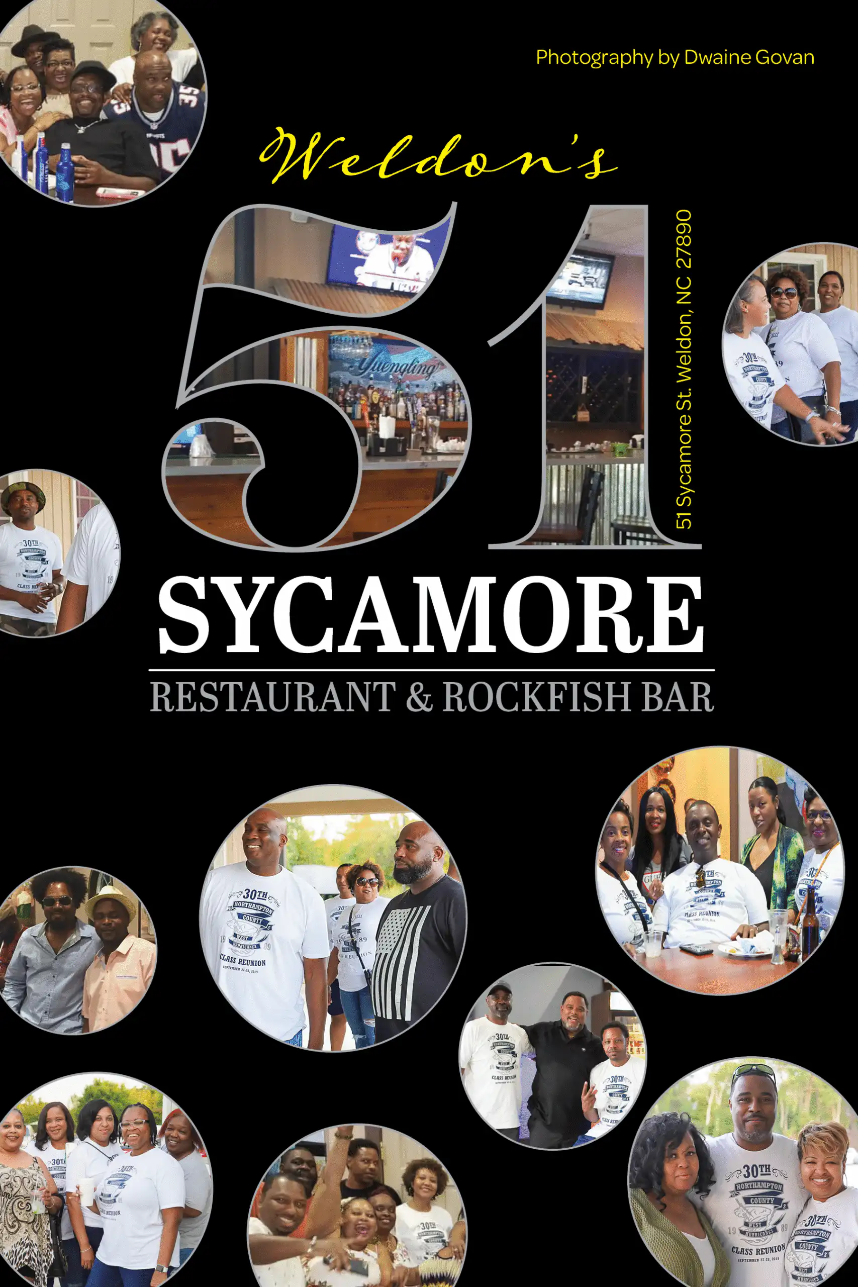 Class of 1989 reunion photo from Northampton County High School West on the back cover of Mastuhree Magazine. #BackCoverFeature #NorthCarolinaLegacy