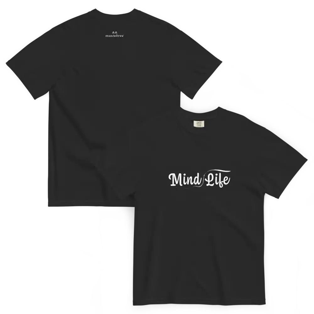 Mind Life T-Shirt – Conscious fashion promoting mental health awareness