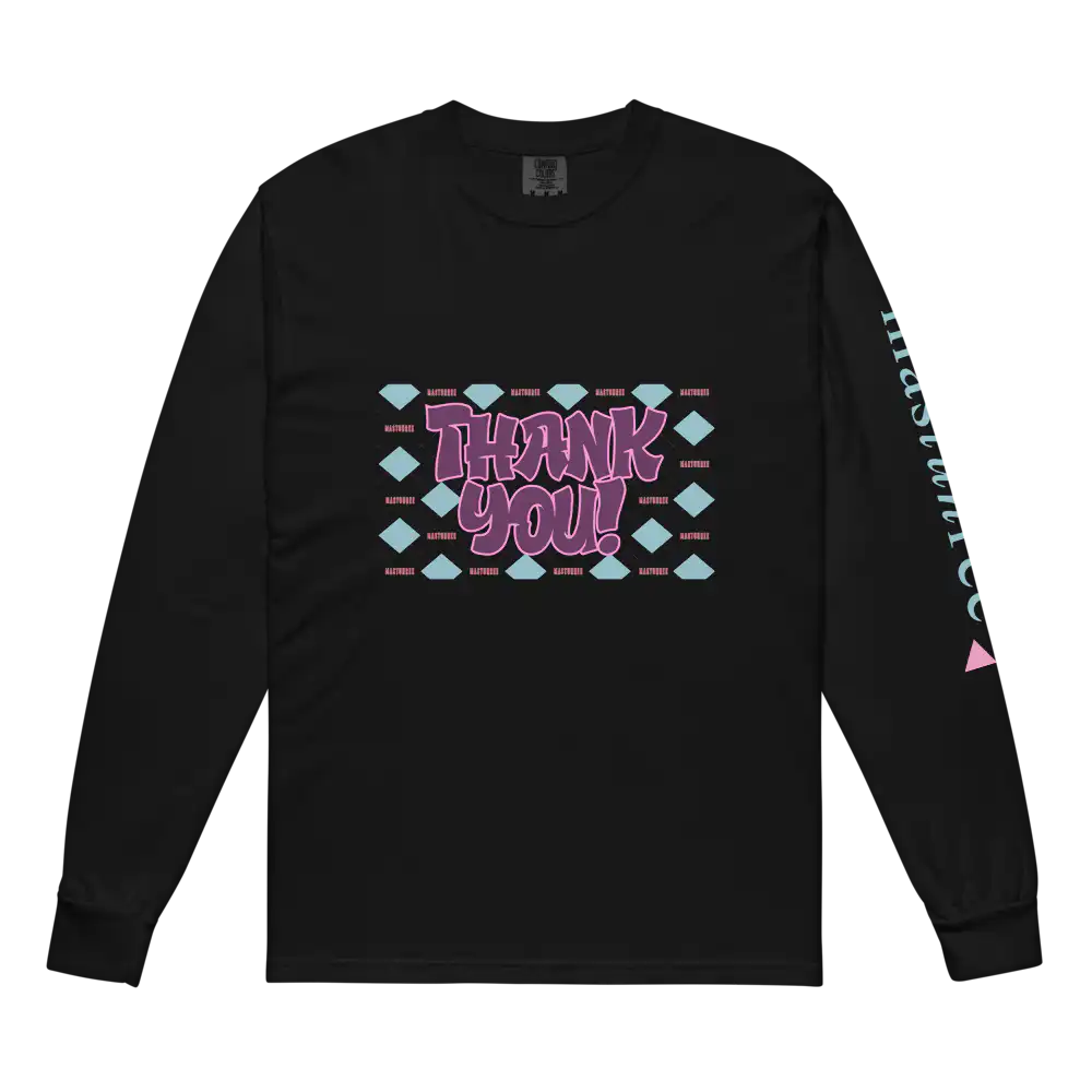 Front view of the Gratitude Thank You T-Shirt featuring minimalist thank you design and premium soft cotton