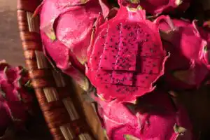 dragon fruit close up