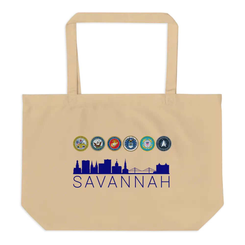 Friends of Distinction tote bags back