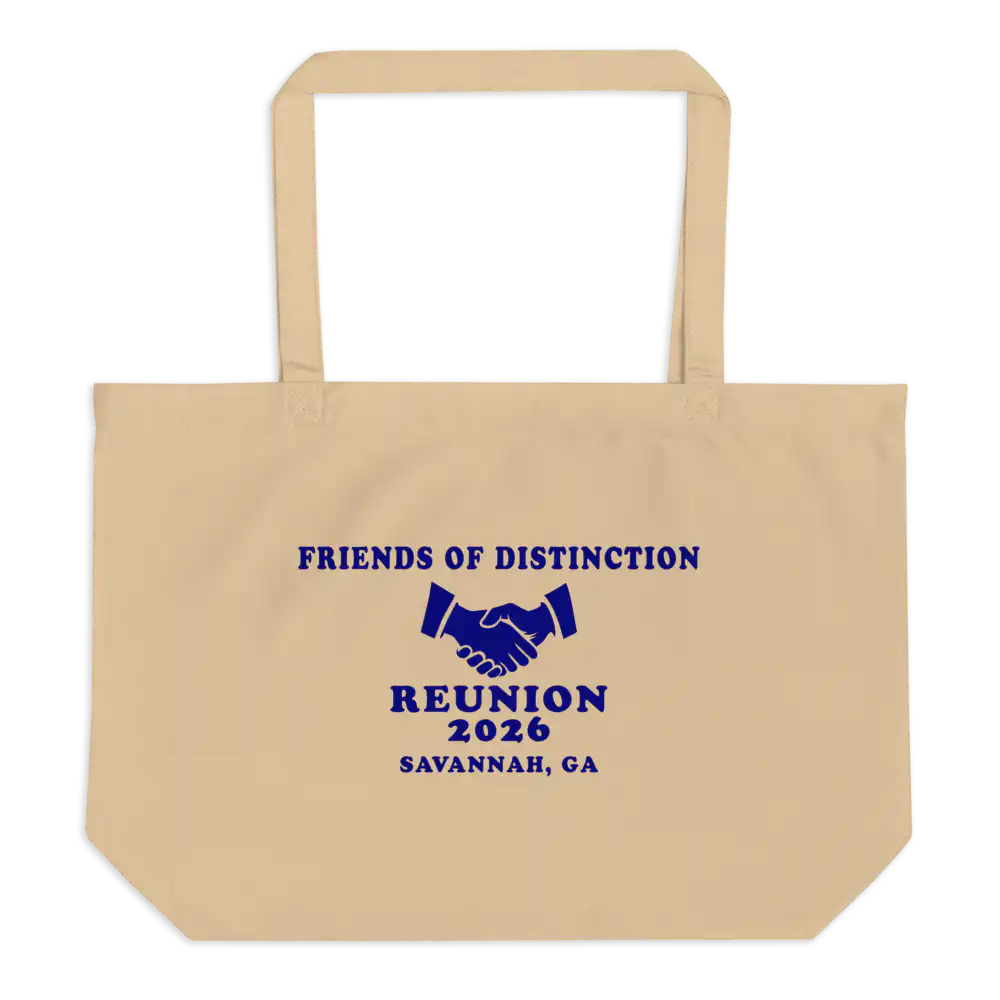 Friends of Distinction tote bags