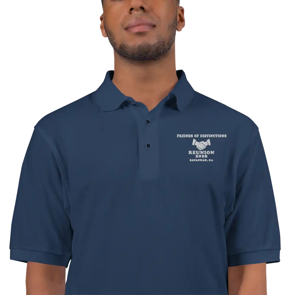 Friends of Distinction polo man