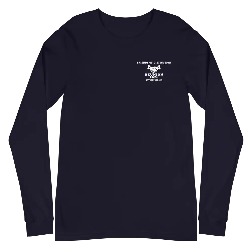 Friends of Distinction long sleeve tshirt Navy