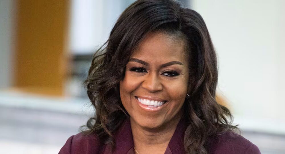 Michelle Obama wearing Adidas Japan Decon sneakers
