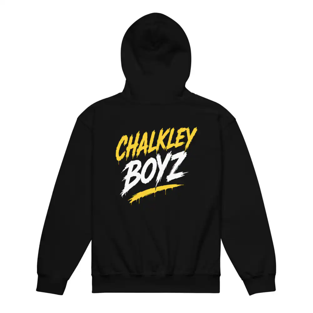 Chalkley Youth heavy blend hoodie - Image 2